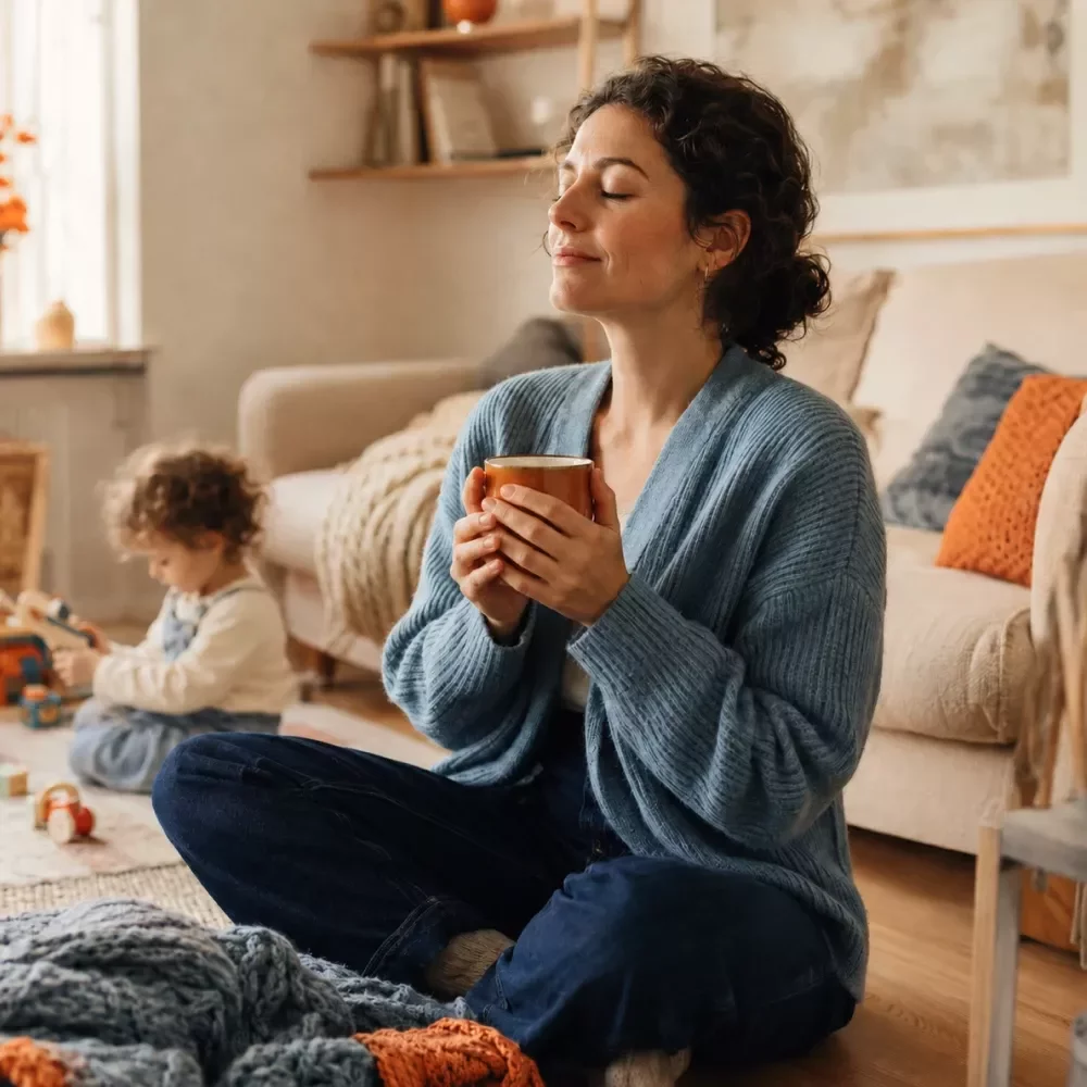 5-Minute Reset for Exhausted Parents (3 in 1) | Audio Course | Mindfulness Breathing, Emotional Reset & Energy Boost
